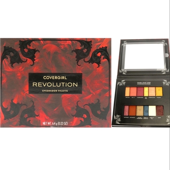 NWT☆Limited Edition☆COVERGIRL☆REVOLUTION☆Eyeshadow Palette☆12 Colors☆ - Picture 1 of 7